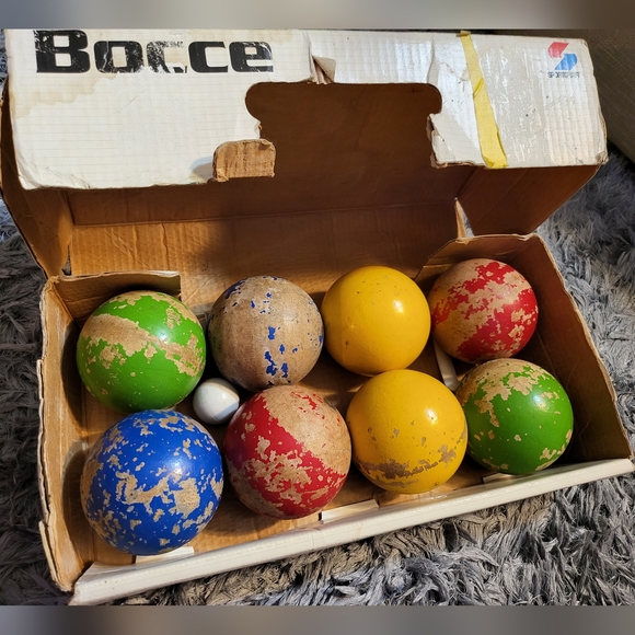 Vintage Bocce Ball Set~Contender Sportcraft in Original Box - Picture 1 of 5